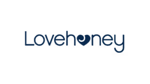 Lovehoney brand logo with heart symbol