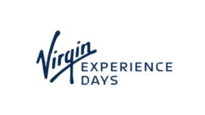 Virgin Experience Days logo with script and sans-serif lettering