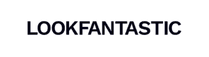 LOOKFANTASTIC logo in bold, uppercase lettering